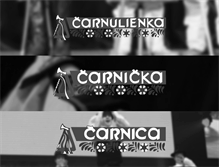 Tablet Screenshot of carnica.sk